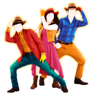 Just Dance 2016 album coach (Line Dance Version)