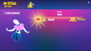 Just Dance Now score screen (Outdated)