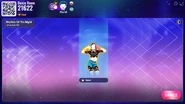 Just Dance Now coach selection screen (2024 update, computer)