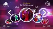 It’s Not Unusual on the Just Dance 2 menu