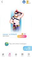 Just Dance Now coach selection screen (2020 update, phone)