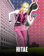 Post revealing Hitae's name