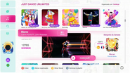 Blame on the Just Dance 2020 menu