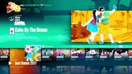 Cake By The Ocean (Earphones Version) on the Just Dance 2017 menu (8th-gen)