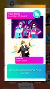 Third Just Dance Now release notification (along with Finesse (Remix))