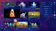 Never Can Say Goodbye on the Just Dance 2024 Edition menu