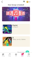 First Just Dance Now release newsfeed (along with Panini)