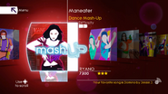 Dance Mash-Up on the Just Dance 4 menu