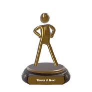 Trophy unlocked from getting 5 stars on the routine on Just Dance VR