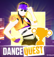 P4 on the Dance Quest menu