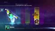 Just Dance 2016 coach selection screen (camera)