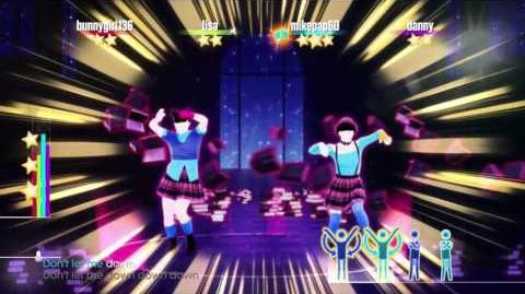 Just Dance 2016 Don't Let Me Down 4 players 5 stars Wii u