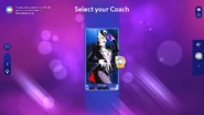 Just Dance 2026 Edition coach selection screen