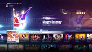 Mugsy Baloney on the Just Dance 2016 menu