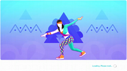 Just Dance 2020 loading screen