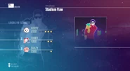 Just Dance 2016 routine selection screen