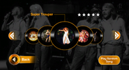 Super Trouper on the ABBA: You Can Dance menu