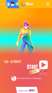 Just Dance Now coach selection screen (2017 update, phone)