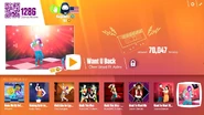Want U Back on the Just Dance Now menu (2017 update, computer)