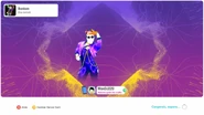 Just Dance 2020 coach selection screen (controller)