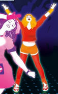 Appearance on the Just Dance: Best Of cover