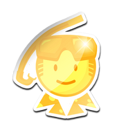 Golden avatar