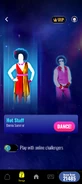 Just Dance Now coach selection screen (2024 update, phone)