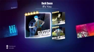 Just Dance 2014 routine selection screen