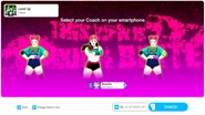 Just Dance 2022 coach selection screen (Classic)