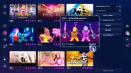 Stay (Inflatable Version) on the Just Dance 2023 Edition menu