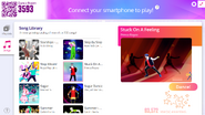 Stuck On A Feeling on the Just Dance Now menu (2020 update, computer)