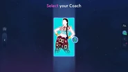 Just Dance 2023 Edition coach selection screen