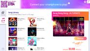 Bang Bang Bang (Extreme Version) on the Just Dance Now menu (2020 update, computer)