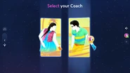 Just Dance 2023 Edition coach selection screen