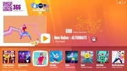 New Rules (Extreme Version) on the Just Dance Now menu (2017 update, computer)