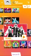 No Control on the Just Dance Now menu (2017 update, phone)