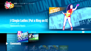 Community Remix on the Just Dance 2017 menu