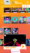 Summer (Fitness Dance) on the Just Dance Now menu (2017 update, phone)
