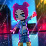 Gacha Life art of Rain Over Me, submitted by TwinkleMaddieYT