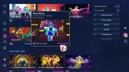 White Noise on the Just Dance 2023 Edition menu