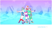 Just Dance 2022 loading screen