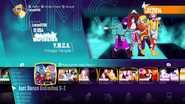 Y.M.C.A. on the Just Dance 2018 menu