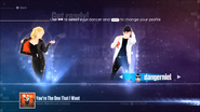 Just Dance 2016 coach selection screen (8th-gen)