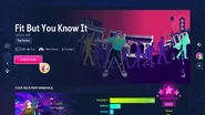 Just Dance 2023 Edition info screen