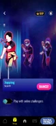 Just Dance Now coach selection screen (2024 update, phone)