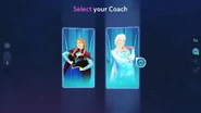 Just Dance 2023 Edition coach selection screen