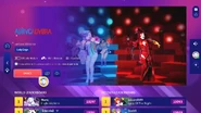Just Dance info screen