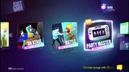 Follow the Leader (Party Master Mode) on the Just Dance 2014 menu