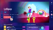 Just Dance 2024 Edition info screen