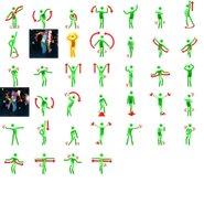 Early pictogram sprite